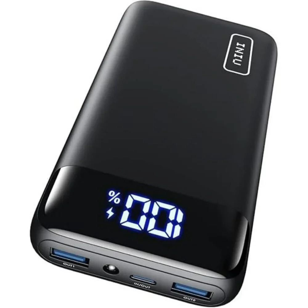 20000mAh portable charger power bank fast charging USB C for phone tablet travel